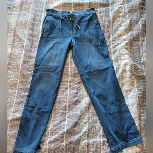 Universal Thread Casual Denim Tie Drawstring Jeans